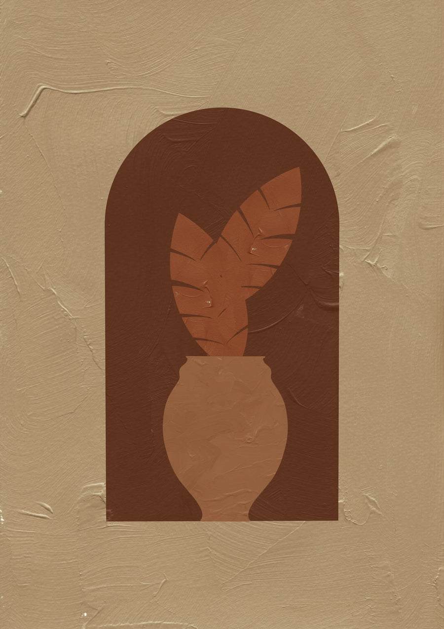 Terracottalineno09 By Treechild | Art & Canvas Print