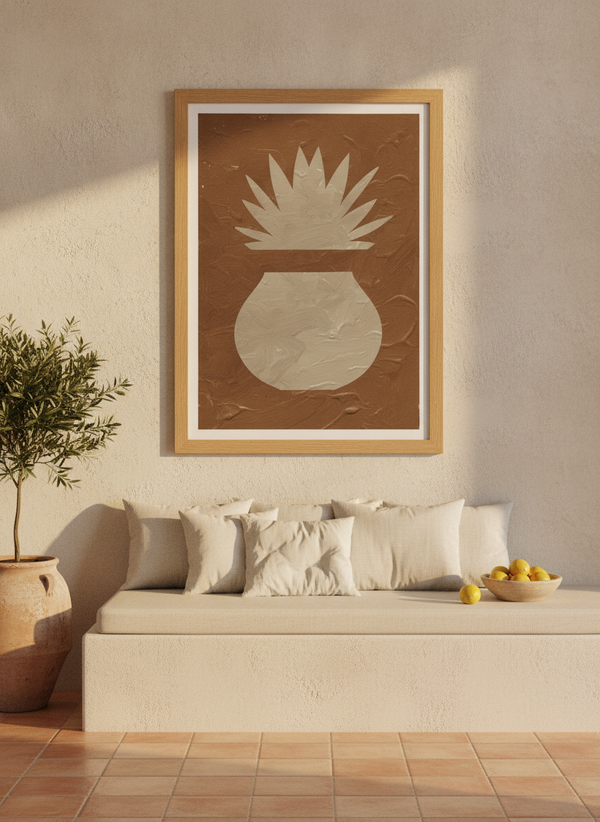 Terracottalineno05 By Treechild | Art & Canvas Print