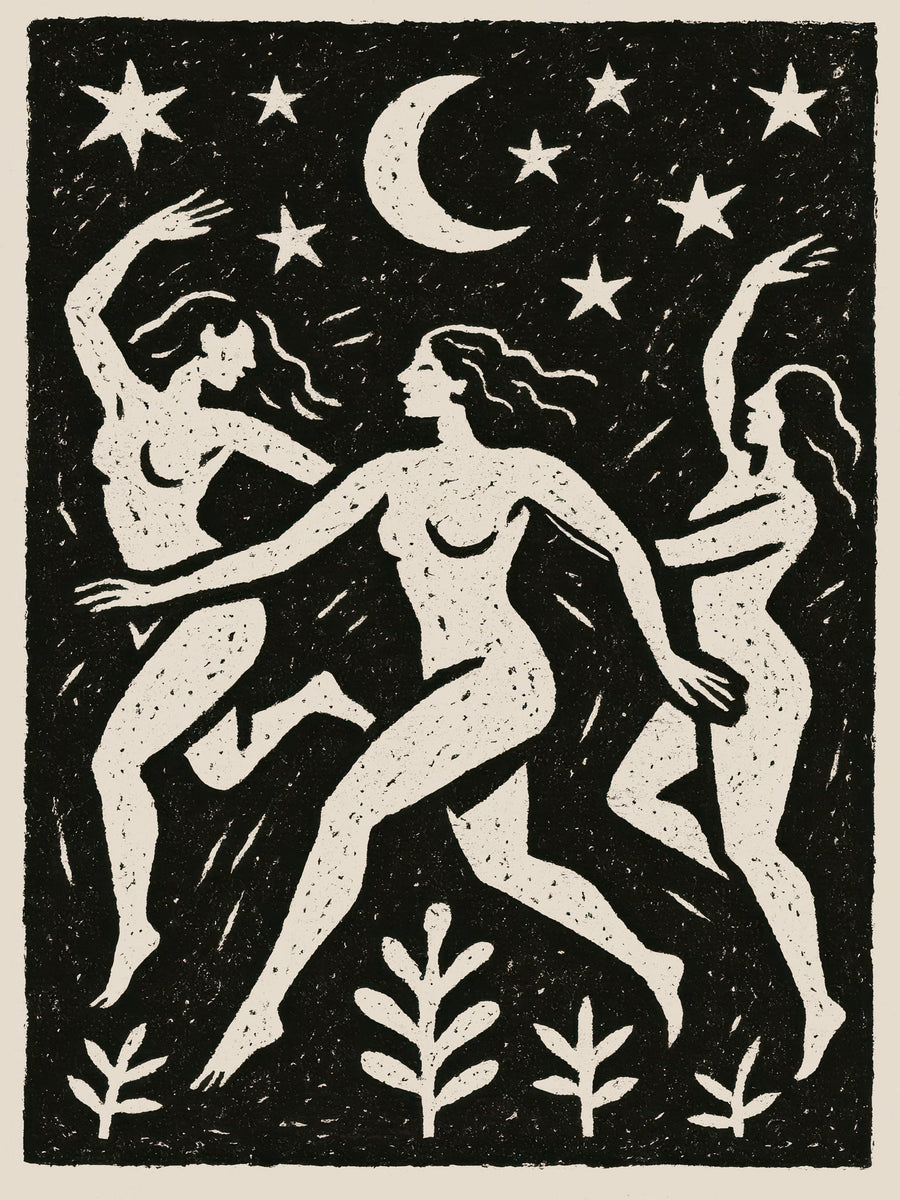 Moonlit Dance By Treechild | Art & Canvas Print