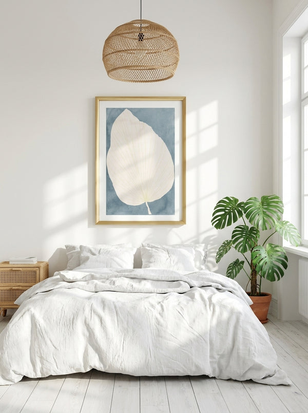 Calm Botanical Leaf By Casa Cartissi | Art & Canvas Print