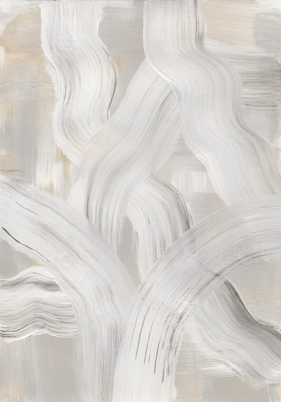 Abstract Brush Strokes 126 By Mareike Böhmer | Art & Canvas Print