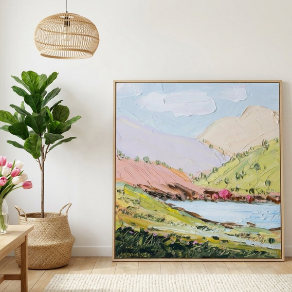Evelyn By Angela Hawkey | Canvas Square Print