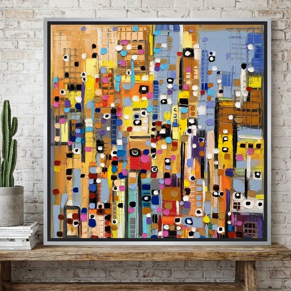 Wonderful Moments By Ekaterina Ermilkina | Canvas Square Print