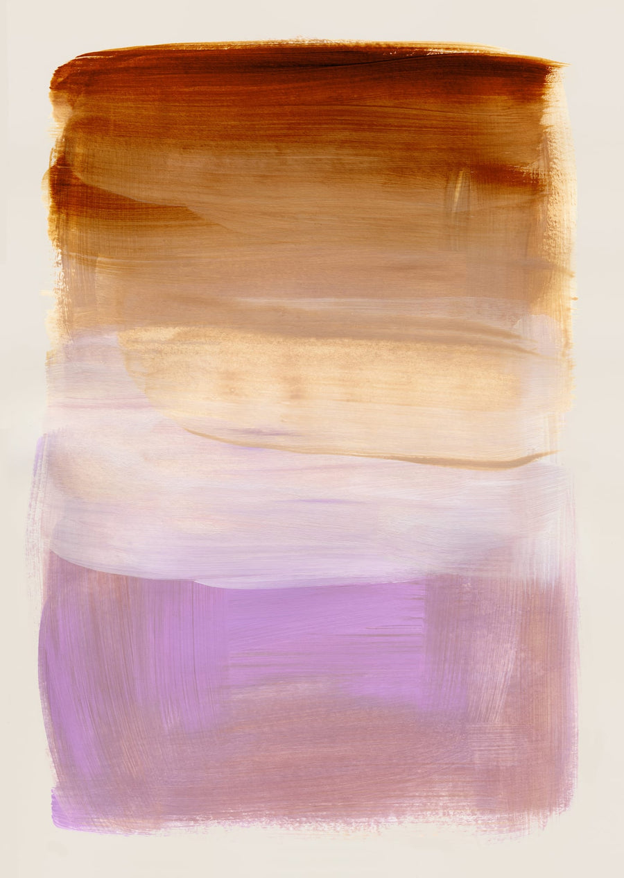 Abstract Brush Strokes 185 By Mareike Böhmer | Art & Canvas Print