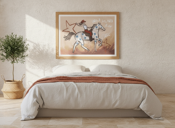 Wild Western Freedom By Athene Fritsch | Art & Canvas Print