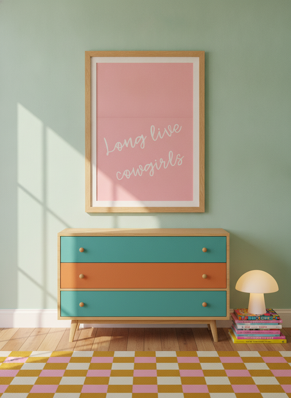 Long Live Cowgirls By Jolly and Dash | Art & Canvas Print