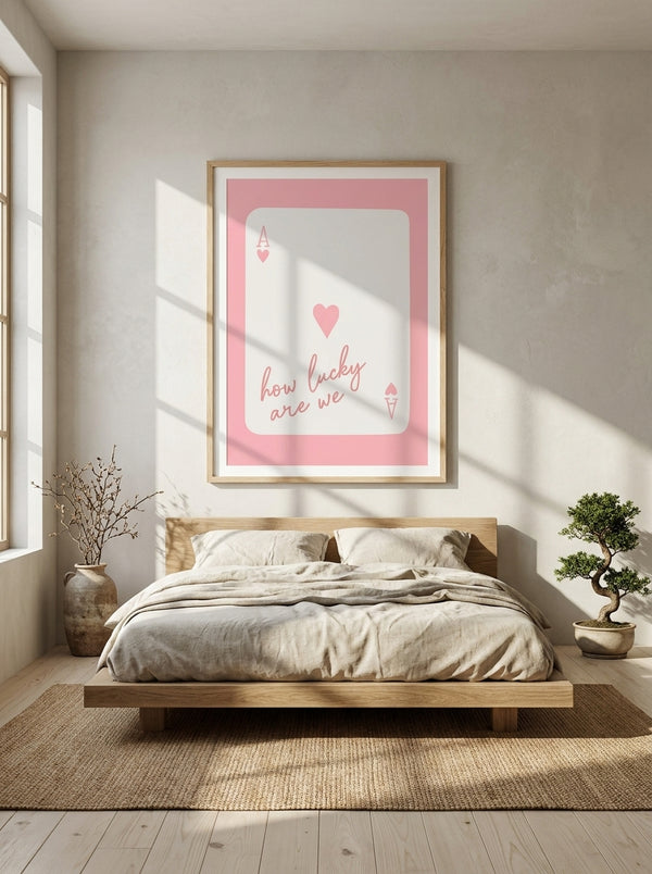 Lucky Ace of Hearts By Jolly and Dash | Art & Canvas Print