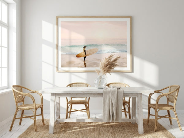 Surfer Cowgirl By Kathrin Pienaar | Art & Canvas Print