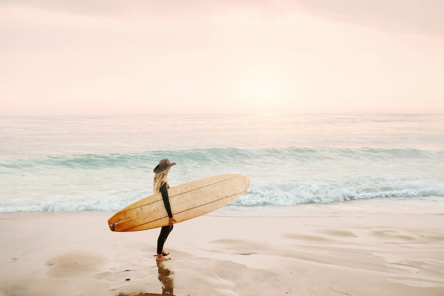 Surfer Cowgirl By Kathrin Pienaar | Art & Canvas Print