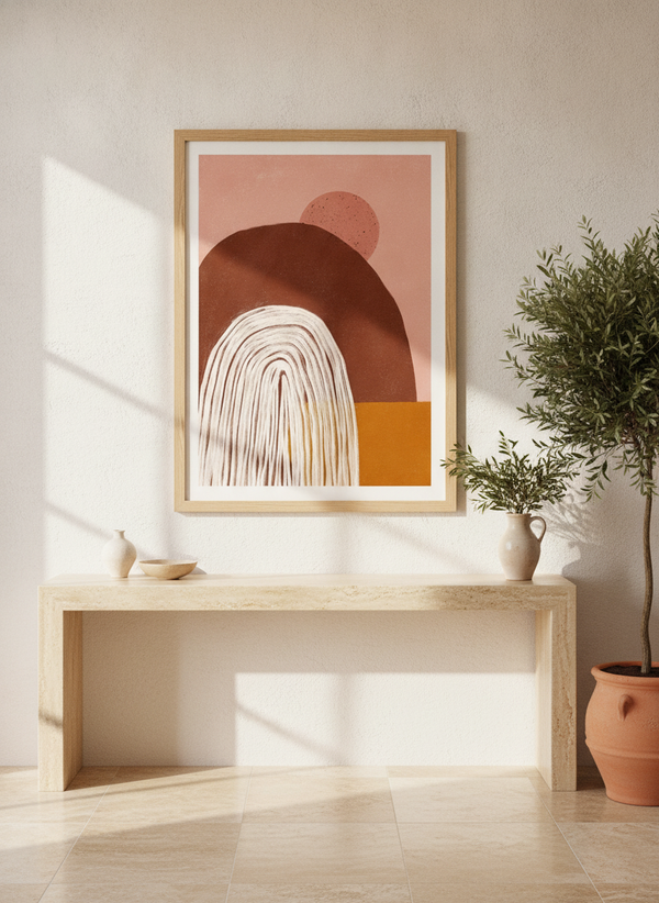Sunsetmountain By Treechild | Art & Canvas Print
