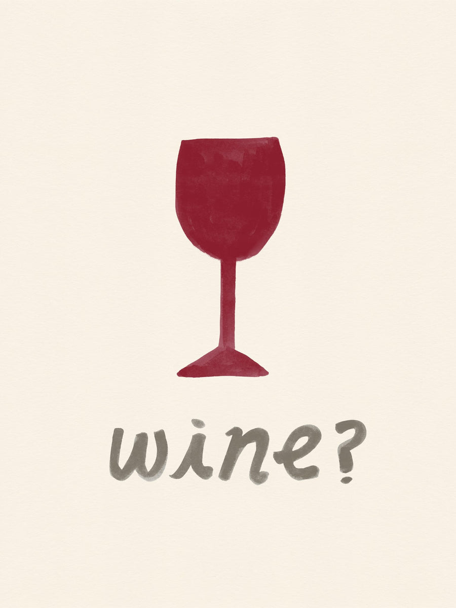 Wine Time? By NewLayer Studio | Art & Canvas Print