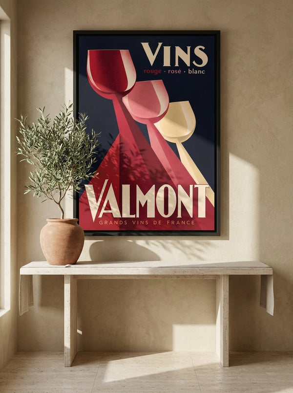Elegant Wine Trio By Andreas Magnusson | Art & Canvas Print