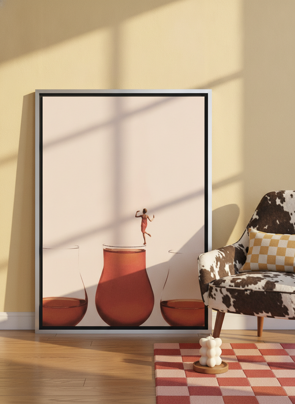 I prefer the full one By Maarten Léon | Art & Canvas Print