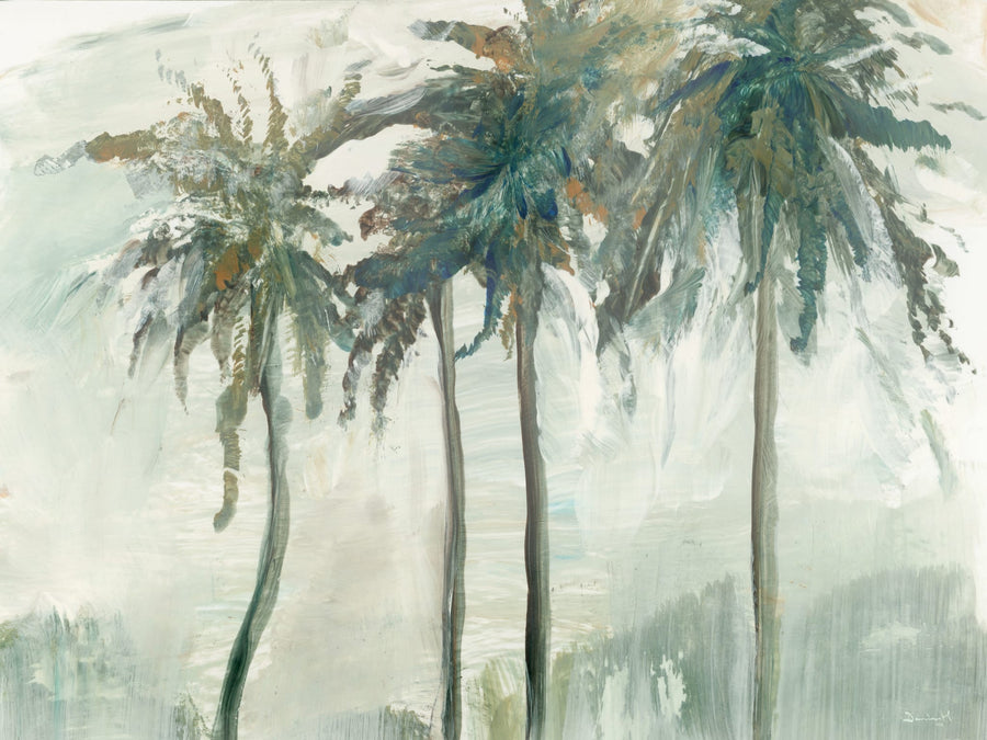 Windswept Palms By Dan Hobday | Art & Canvas Print