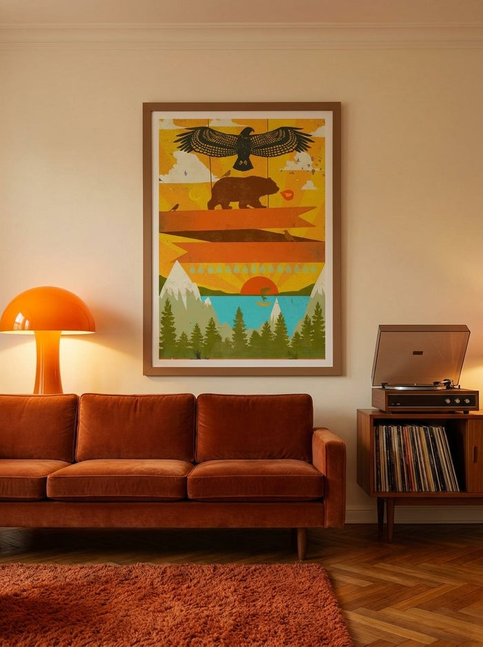 Nature Rules by Showdeer | Art & Canvas Print