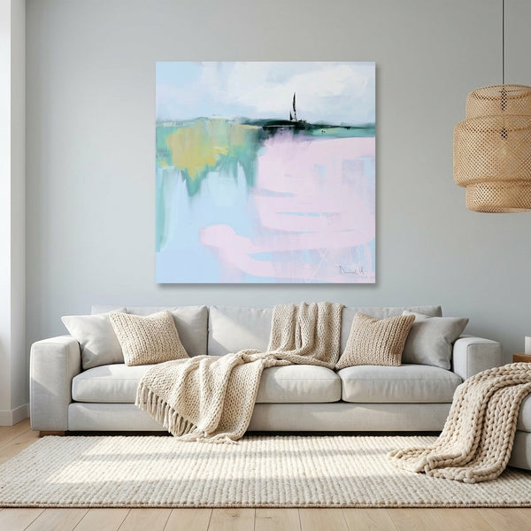 Horizon By Dan Hobday | Canvas Square Print