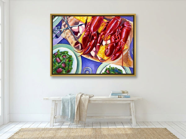 Lobster Boil By Laurel Greenfield | Art & Canvas Print