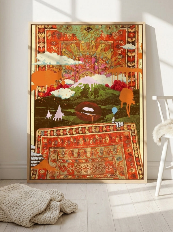 Morning Psychedelia by Showdeer | Art & Canvas Print