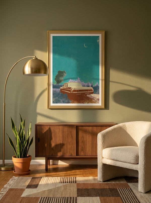 Showdeer Evening Explosion High Res | Art & Canvas Print