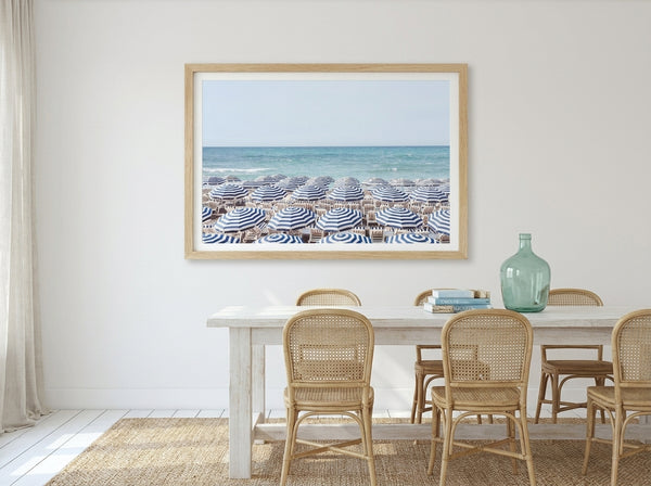 Umbrellas Nice By Kathrin Pienaar | Art & Canvas Print