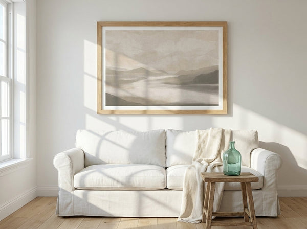 Lake Sunrise By Dan Hobday | Art & Canvas Print