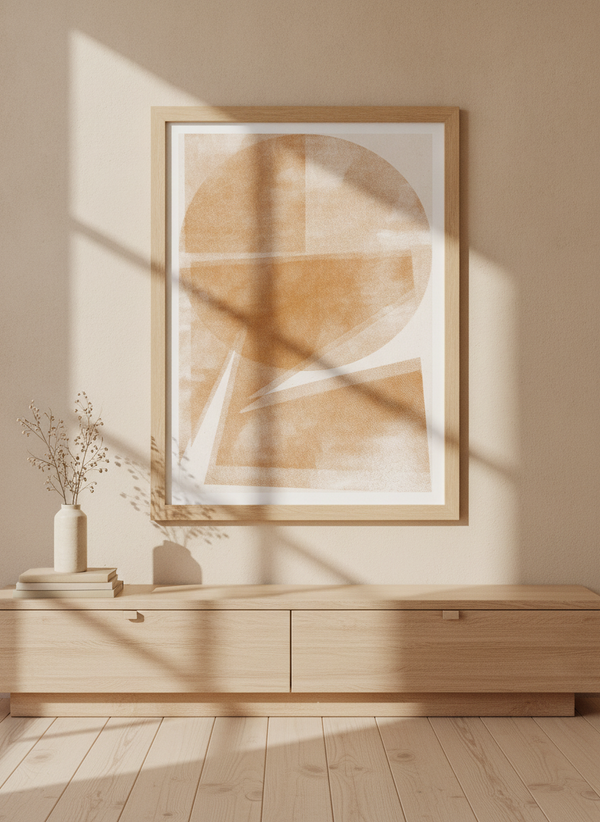 Geometric Echoes By The Miuus Studio | Art & Canvas Print