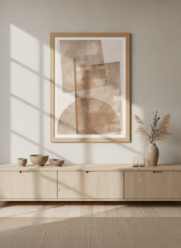 Geometric Haze By The Miuus Studio | Art & Canvas Print