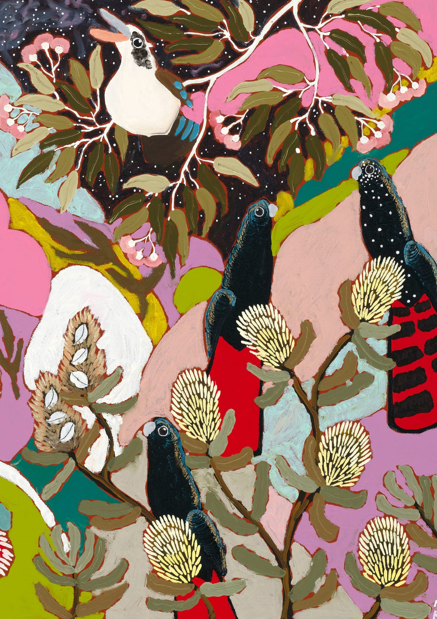 Lets Meet For Dinner By Hannah Goggs | Art & Canvas Print