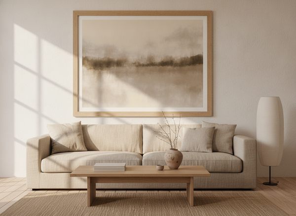 Misty Lake Reflection By Dina Dankers | Art & Canvas Print