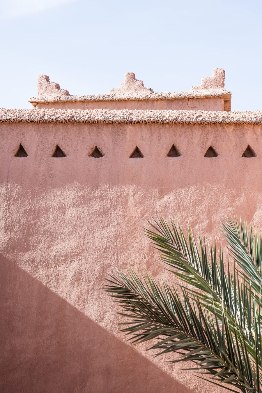 Pink Desert Architecture By Photolovers | Art & Canvas Print