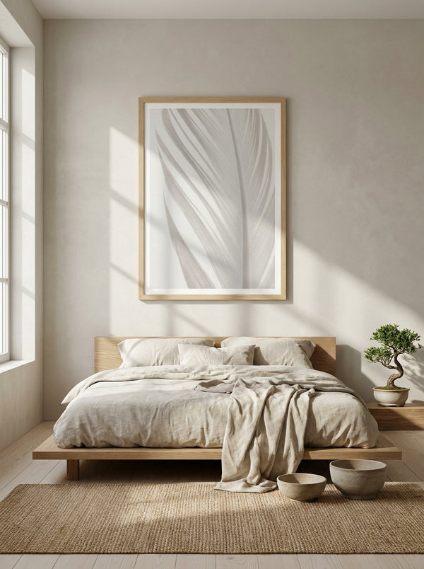 Delicate White Feather By Pictufy Studio III | Art & Canvas Print