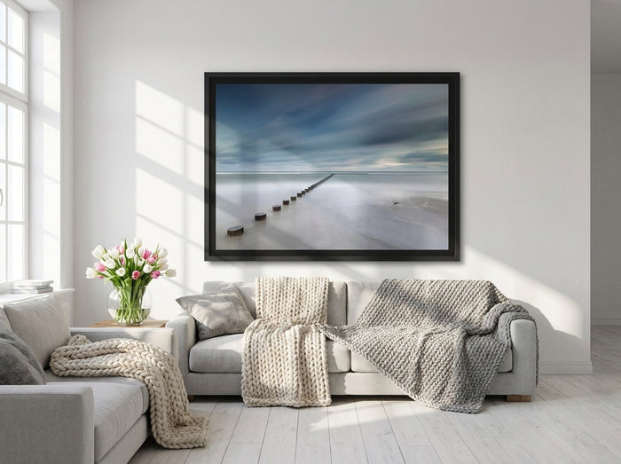 Peaceful Seascape Posts By Rafal R. Nebelski | Art & Canvas Print