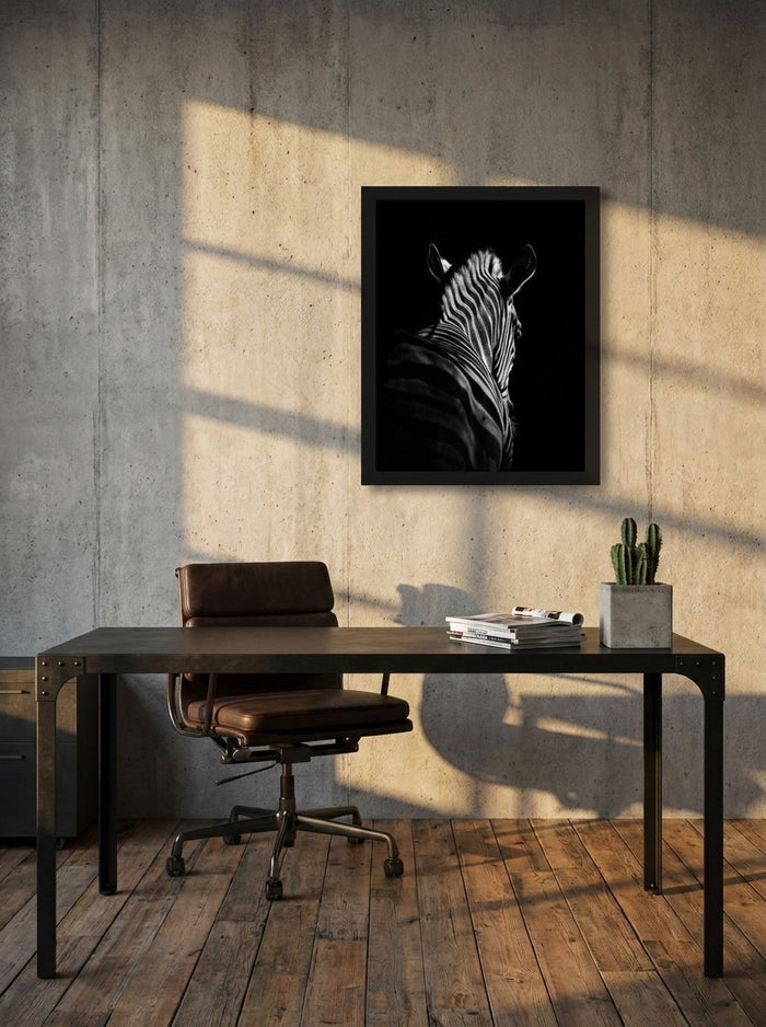 Elegant Zebra Stripes By Christian Meermann | Art & Canvas Print