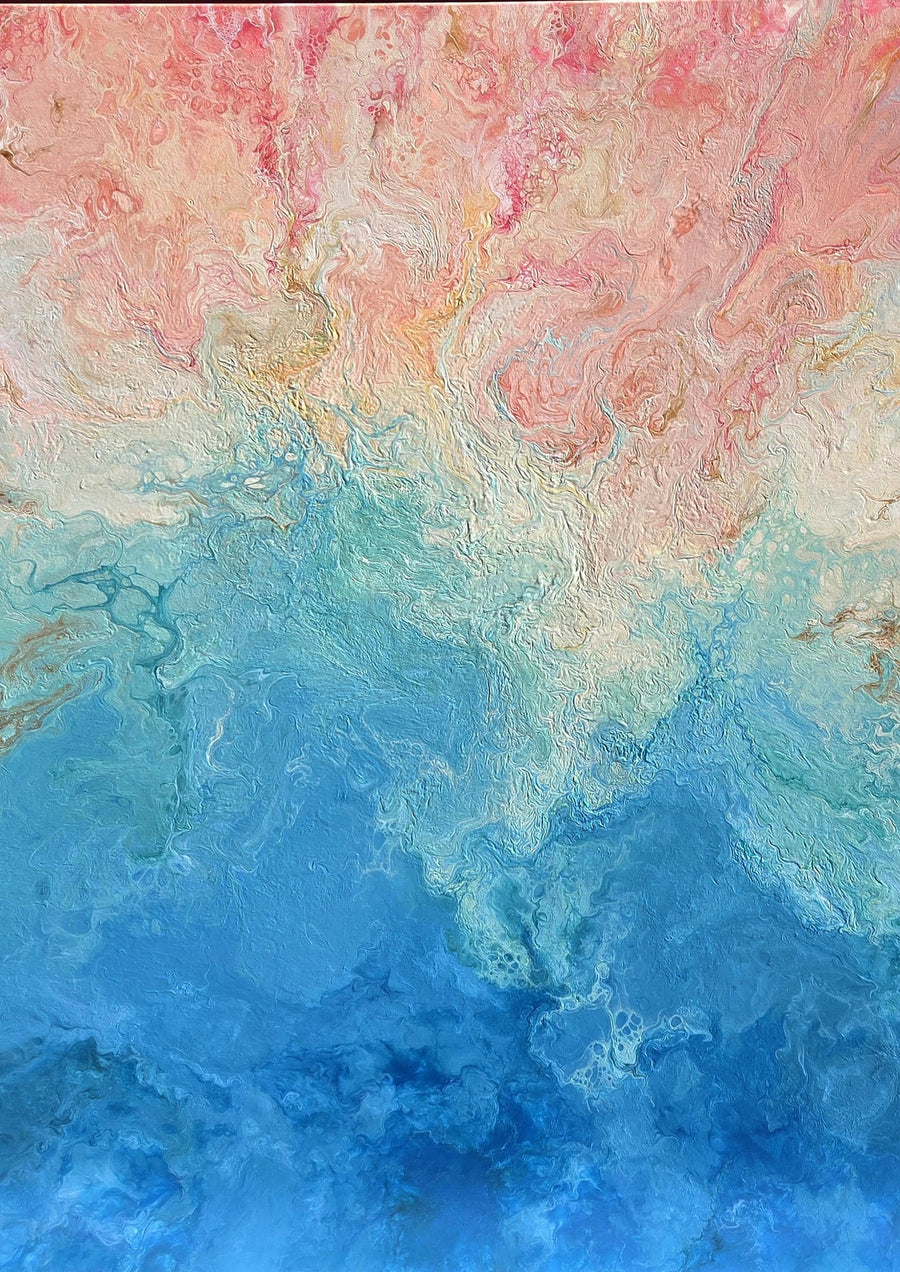 Blushing Northern Tide By Angela Anderson | Art & Canvas Print