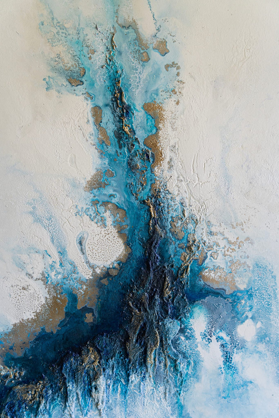 Coastal relief art - Release By Petra Meikle de Vlas | Art & Canvas Print