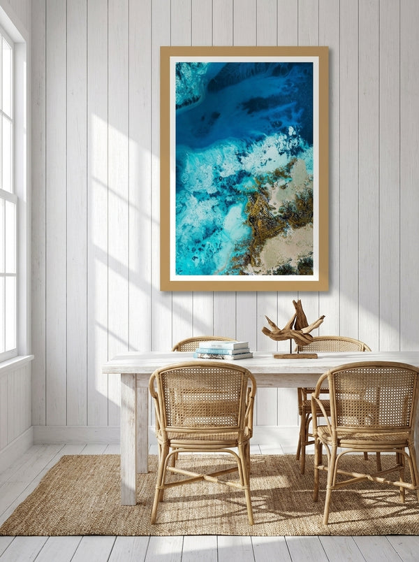 Salt Water Passage Set 3 By Petra Meikle de Vlas | Art & Canvas Print