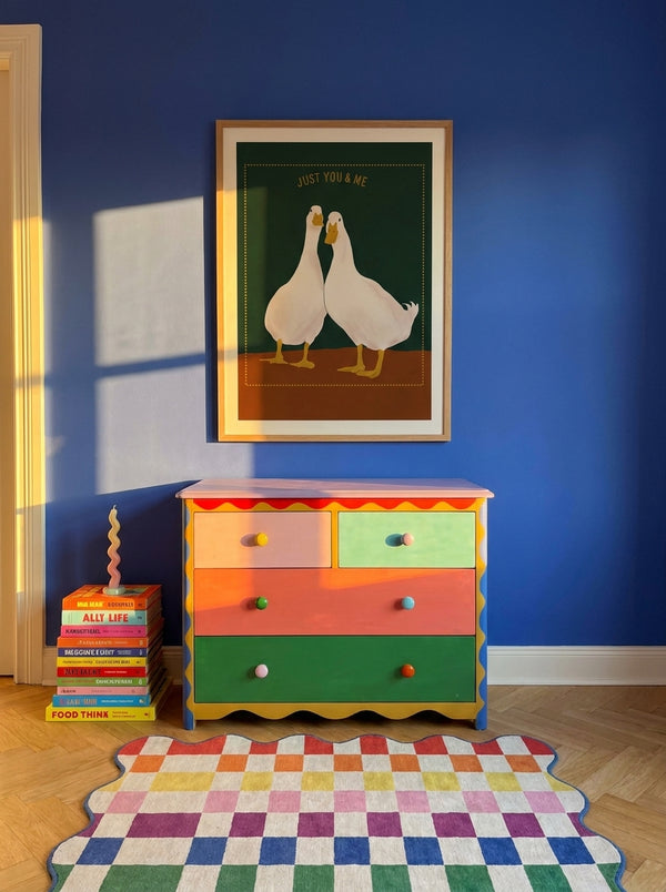 Just You And Me Ducks By Tanya Grover-Fedotova | Art & Canvas Print