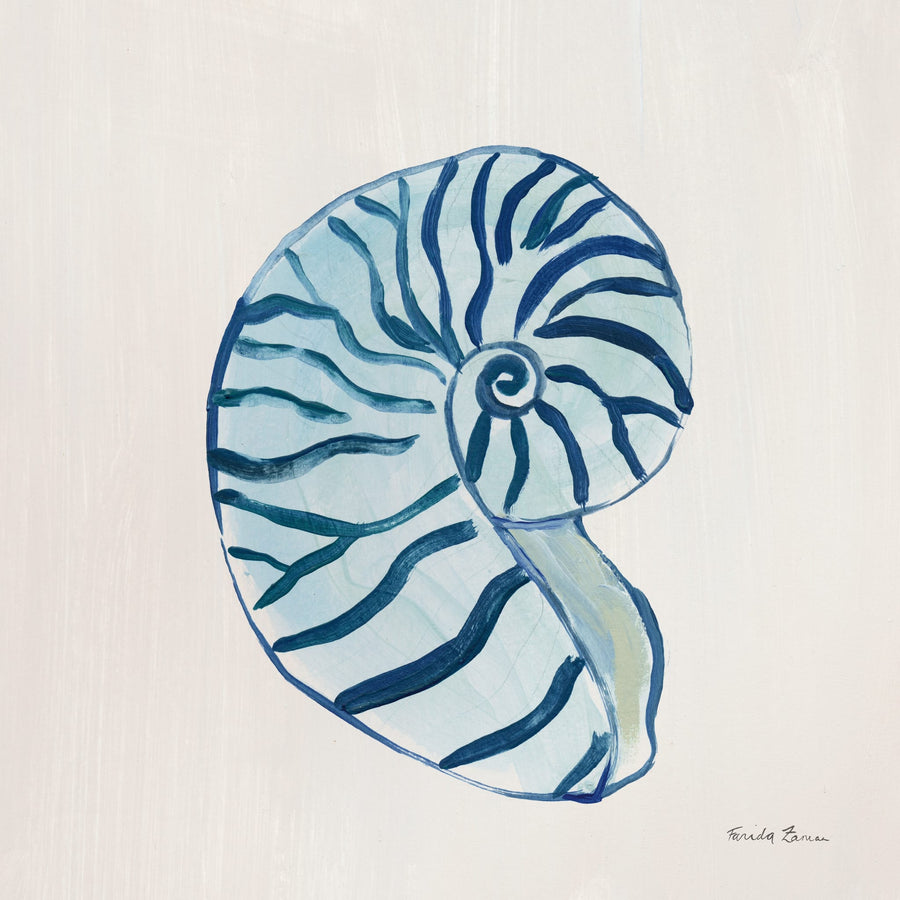Simple Shore III By Farida Zaman | Art & Canvas Print