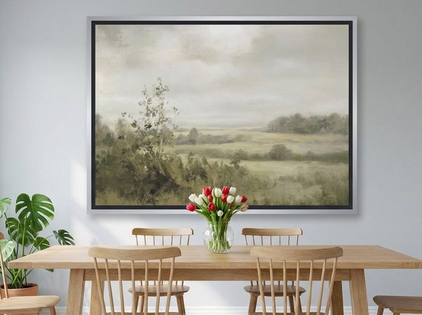 Rolling Fields v3 By Danhui Nai | Art & Canvas Print