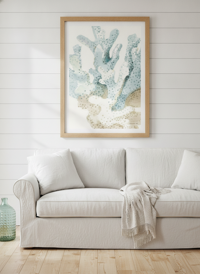 Timeless Coral By Danhui Nai | Art & Canvas Print