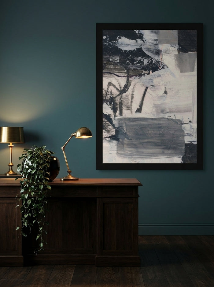 Monochrome Rhythm Crop II By Nikita Jariwala | Art & Canvas Print