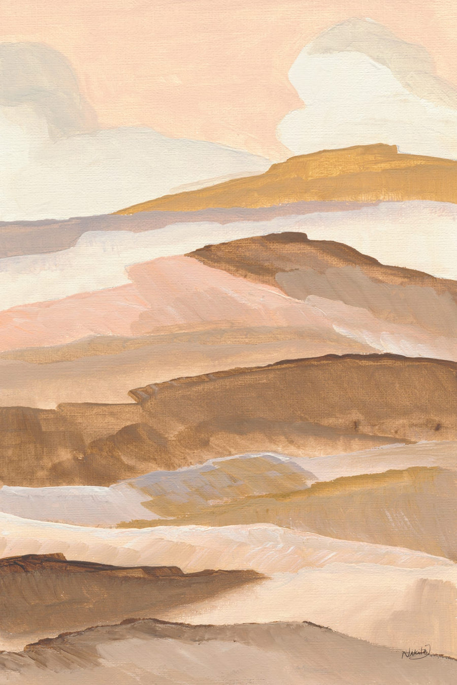 Burnt Horizon ll By Nikita Jariwala | Art & Canvas Print