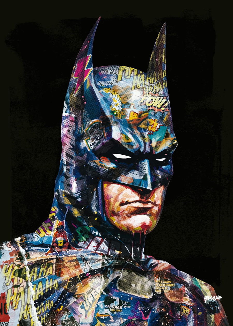 Batman By Roberto Quexo | Art & Canvas Print