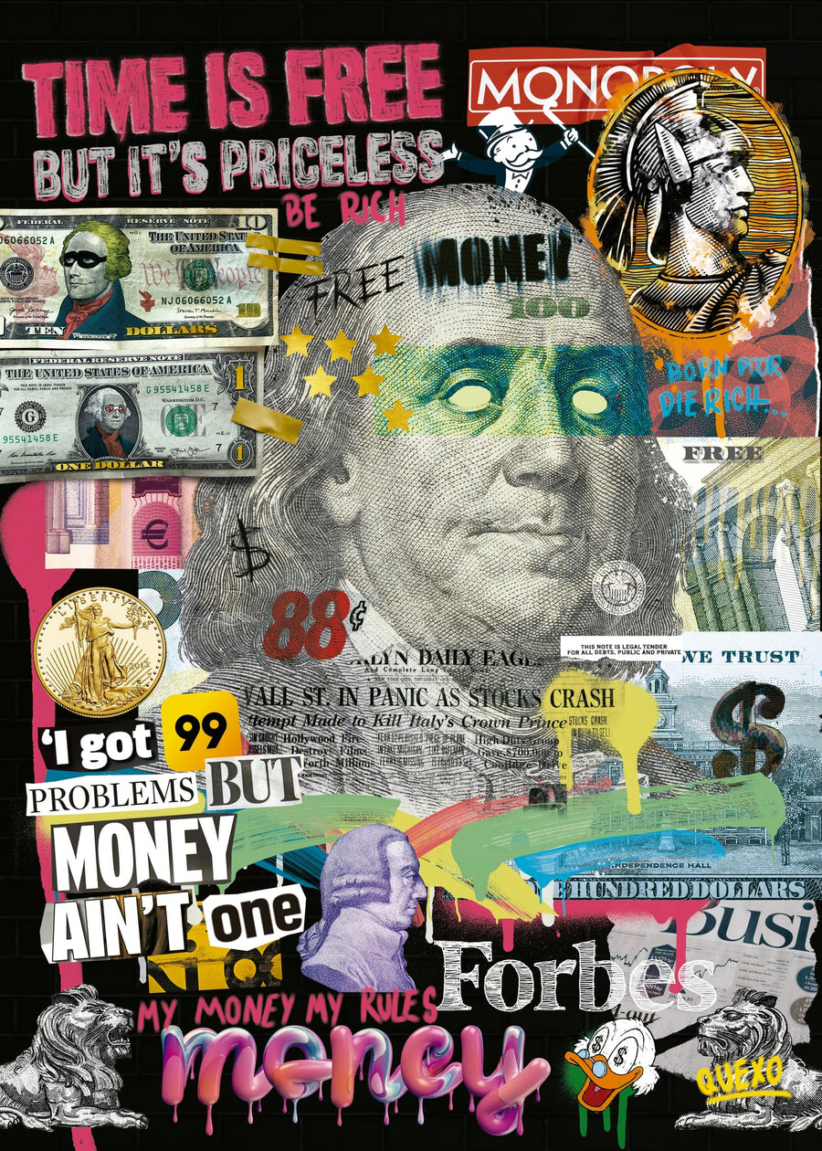 99 Problems By Roberto Quexo | Art & Canvas Print