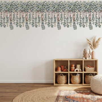 Trailing Gum Vine Wall Sticker Decals wall decals on a kids' room wall (Per Panel size)