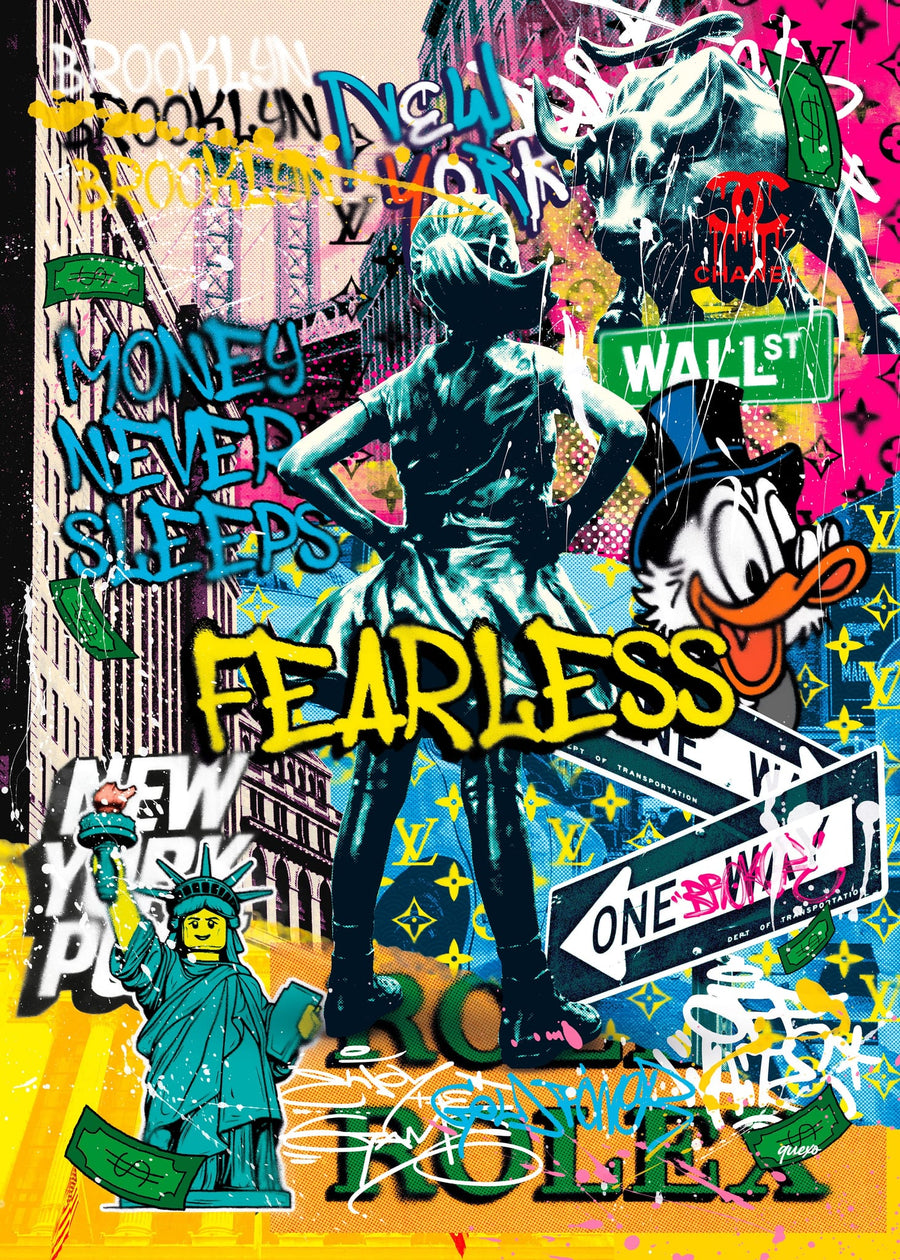 Fearless By Ricardo Quexo | Art & Canvas Print