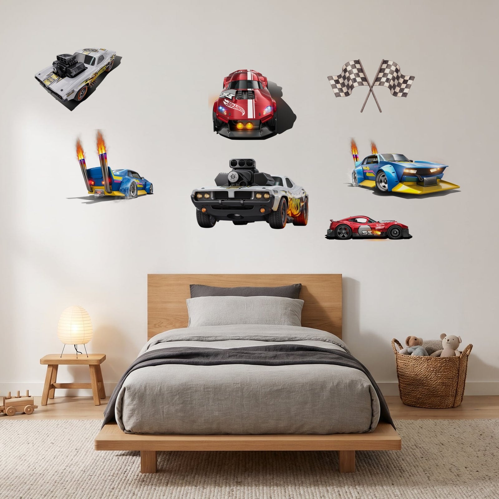 Hot Wheels Speed Demons | Hot Wheels wall decals | Wall Sticker Decals