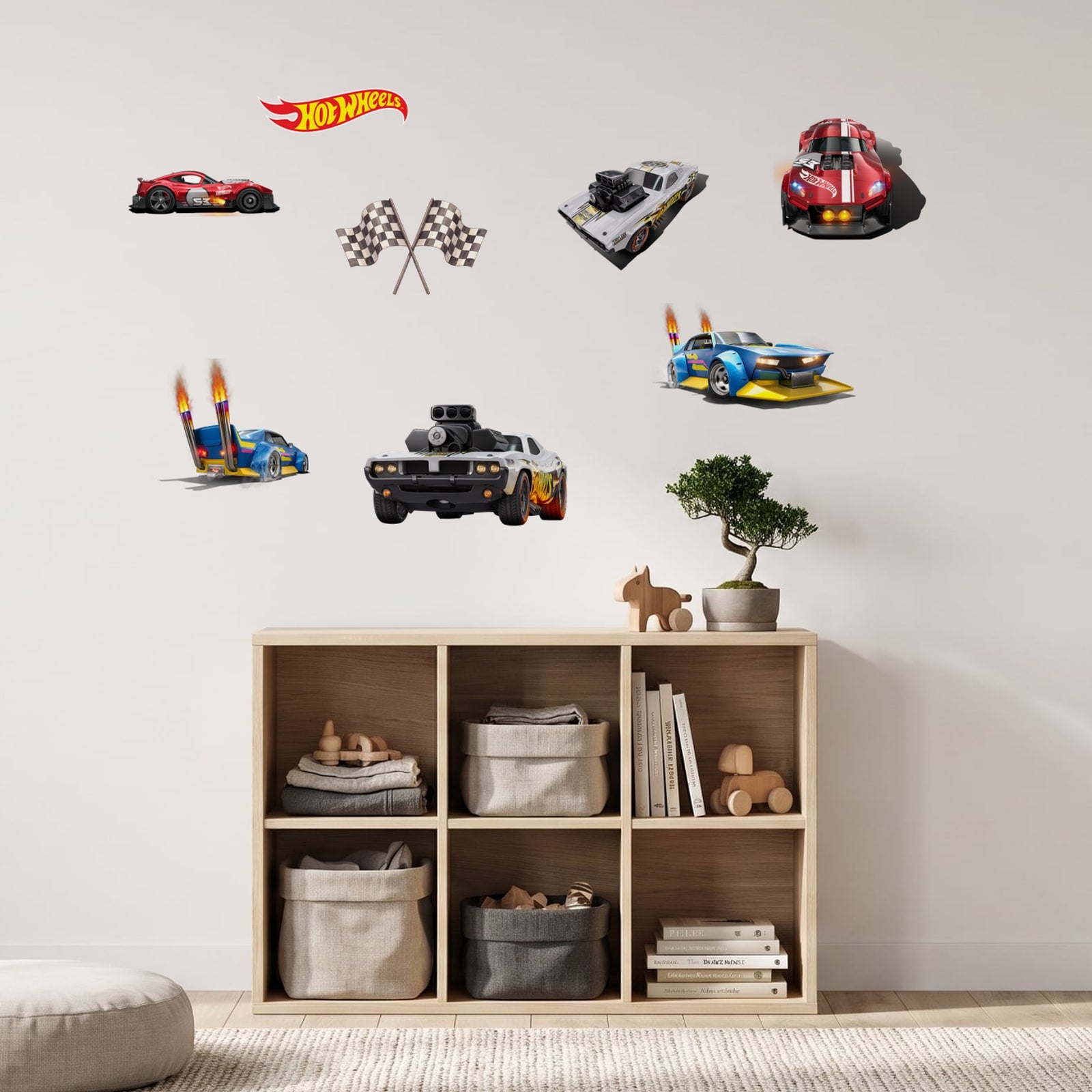 Hot Wheels Speed Demons | Hot Wheels wall decals | Wall Sticker Decals
