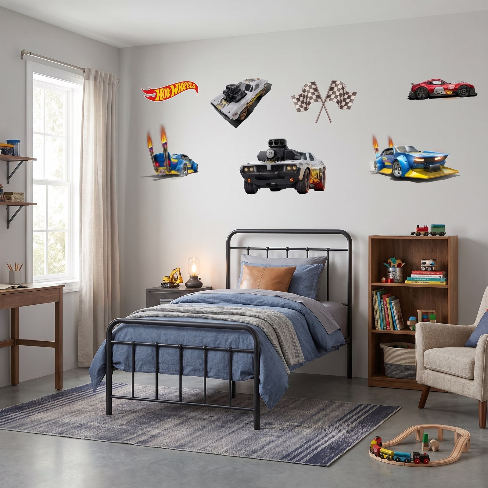 Hot Wheels Speed Demons | Hot Wheels wall decals | Wall Sticker Decals