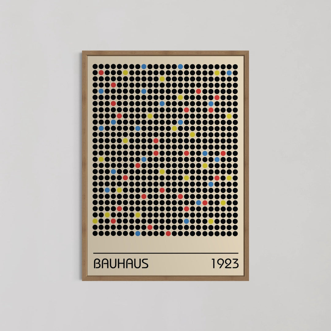 1923 Dot Art Print by Bauhaus - Style My Wall